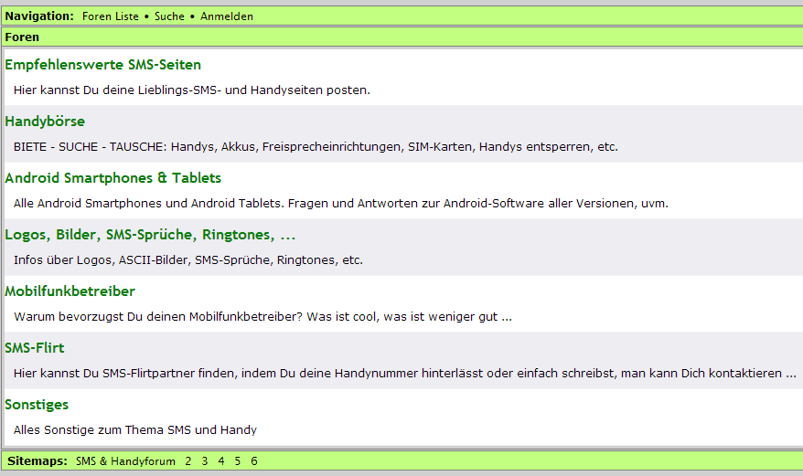 Das gro�e Handy- und SMS-Forum :: Handyb�rse, Handy entsperren, Klingelt�ne, SMS-Flirt